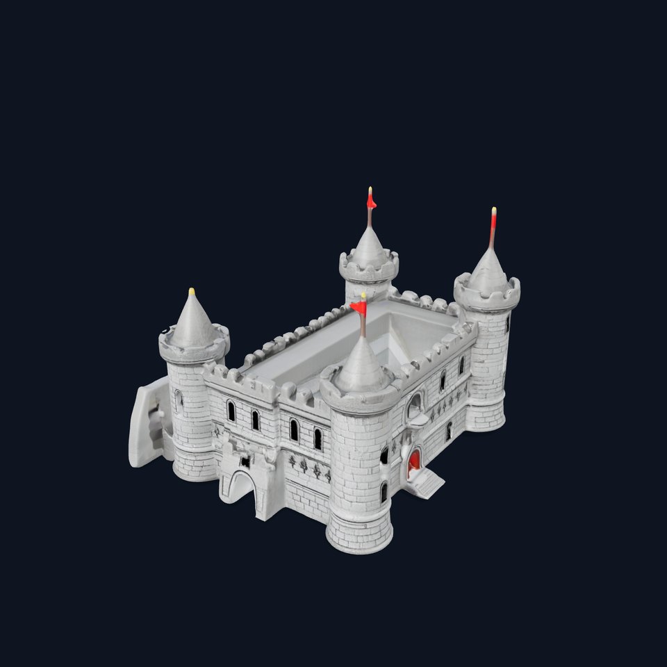Medieval Stone Castle model pack