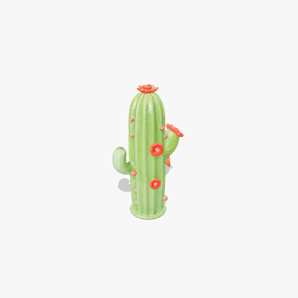 Vibrant Cactus Decor model pack