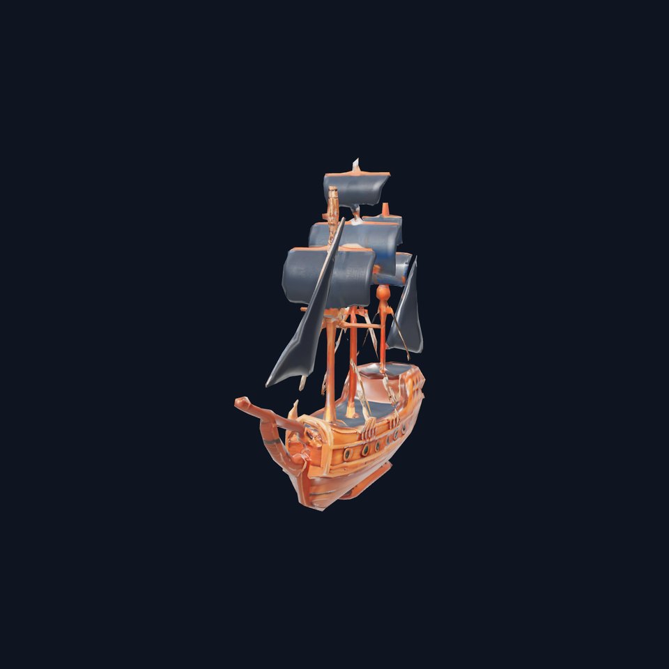 Grand Pirate Ship model pack