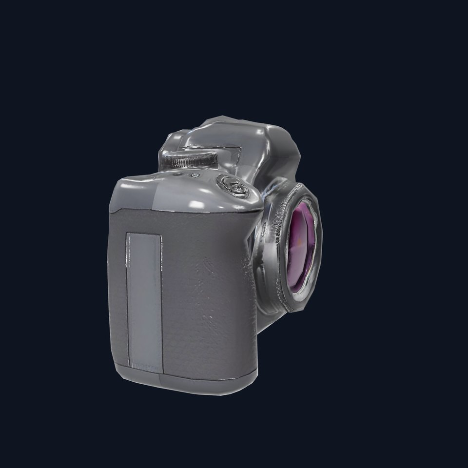 Professional Camera Black model pack