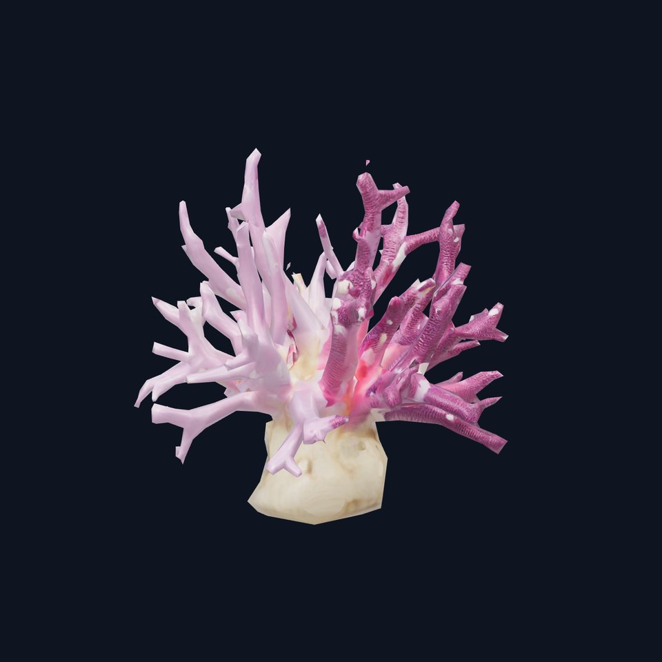Vibrant Coral Reef model pack