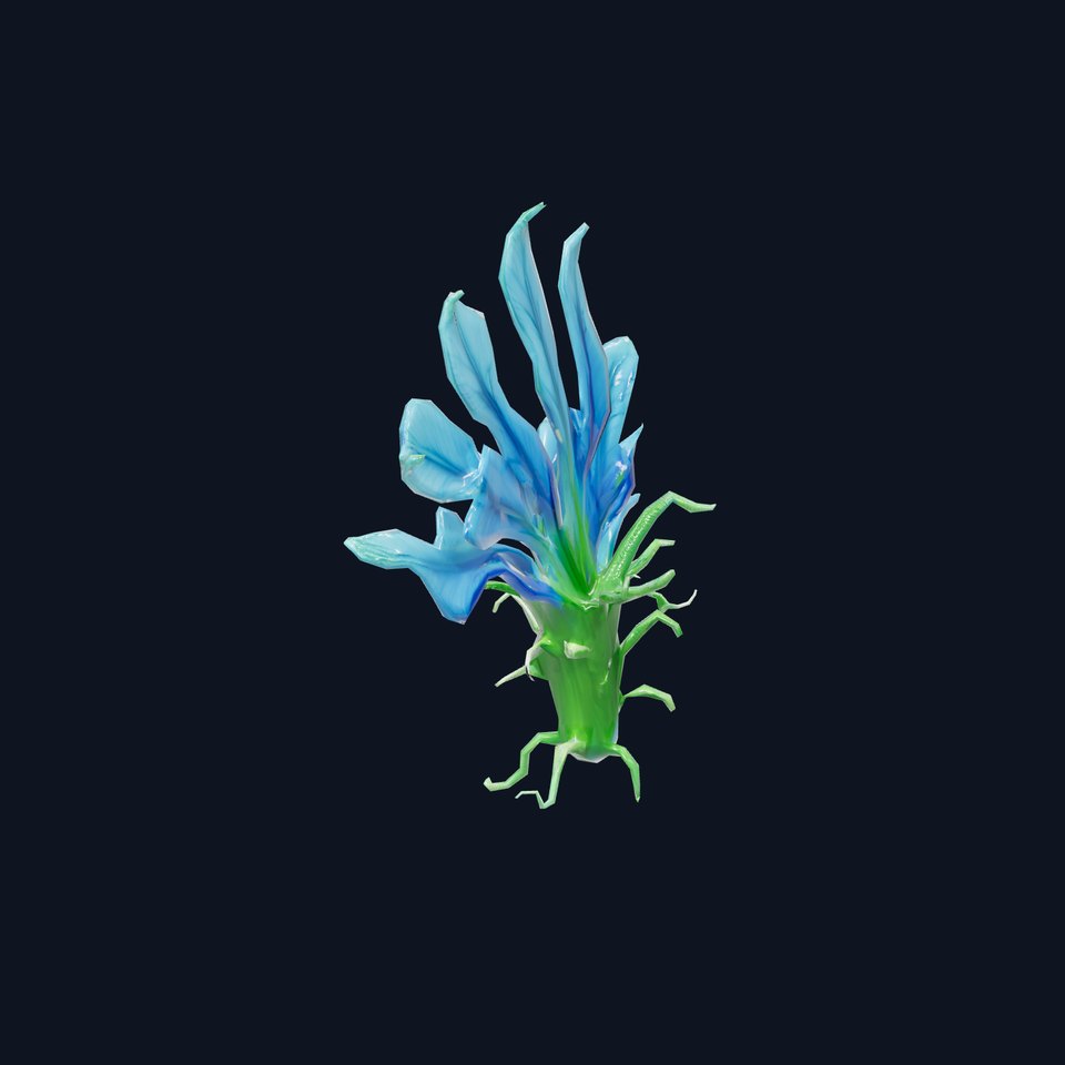 Aqua Flora Fantasy model pack