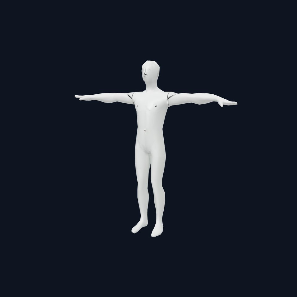 Classic Human Mannequin model pack