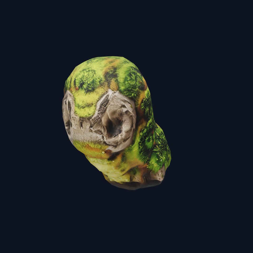 Verdant Moss Rock model pack