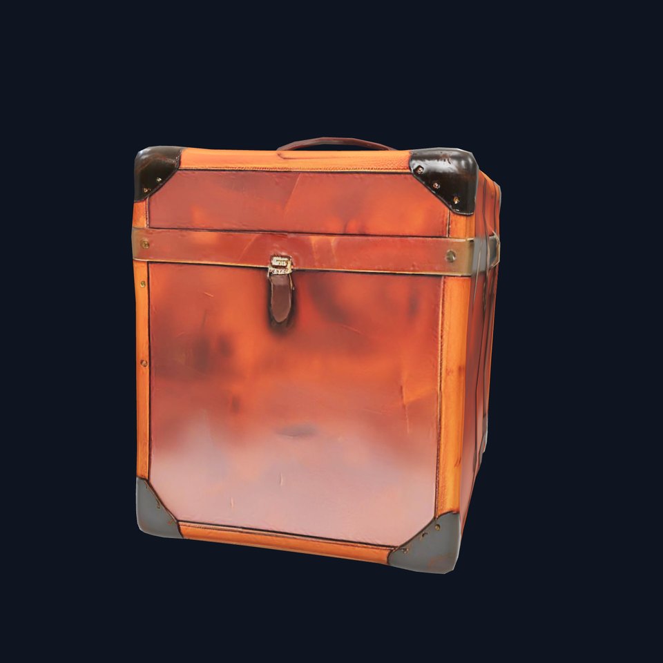 Vintage Leather Trunk model pack