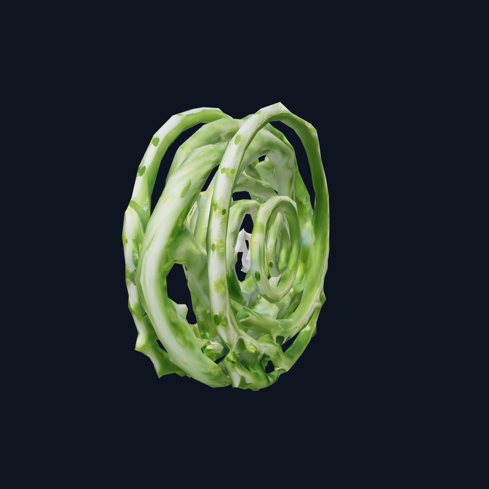 Green Spiral Thorn model pack