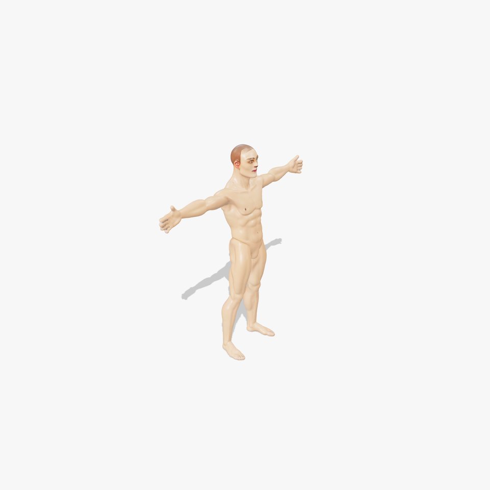 Realistic Male Mannequin model pack