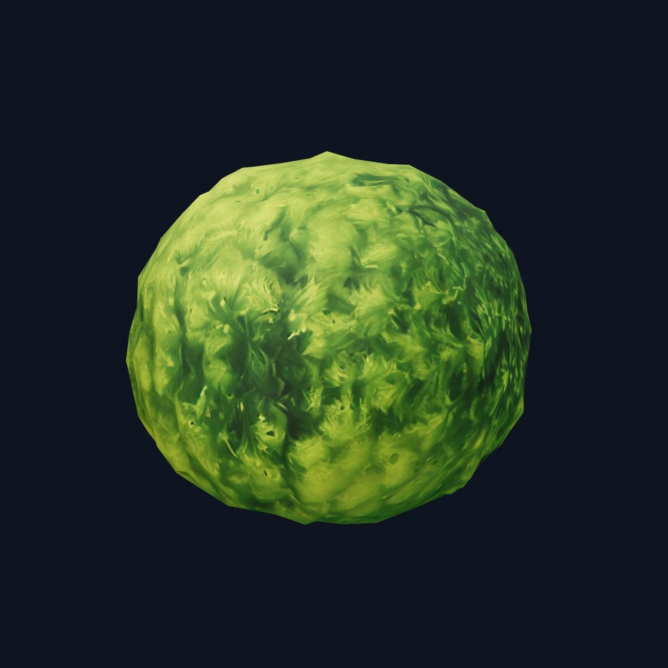 Verdant Sphere Moss model pack