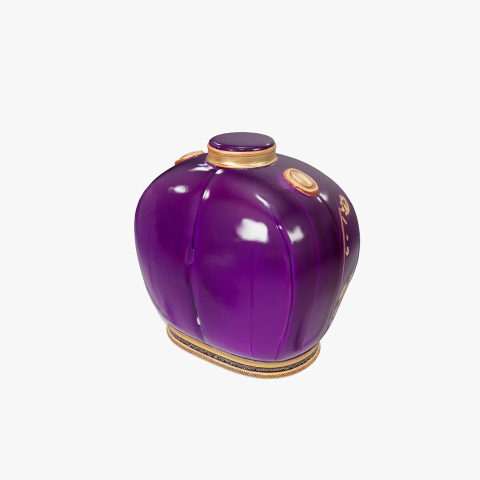 Royal Velvet Vase model pack