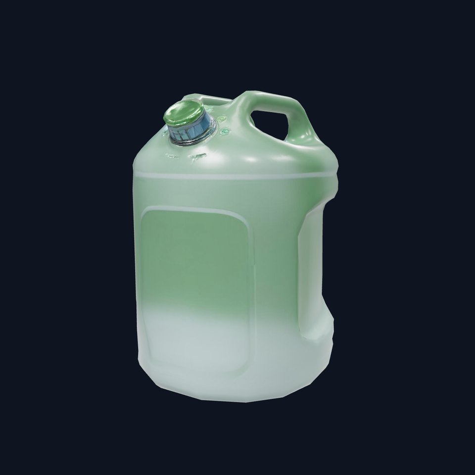 Olive Green Container model pack