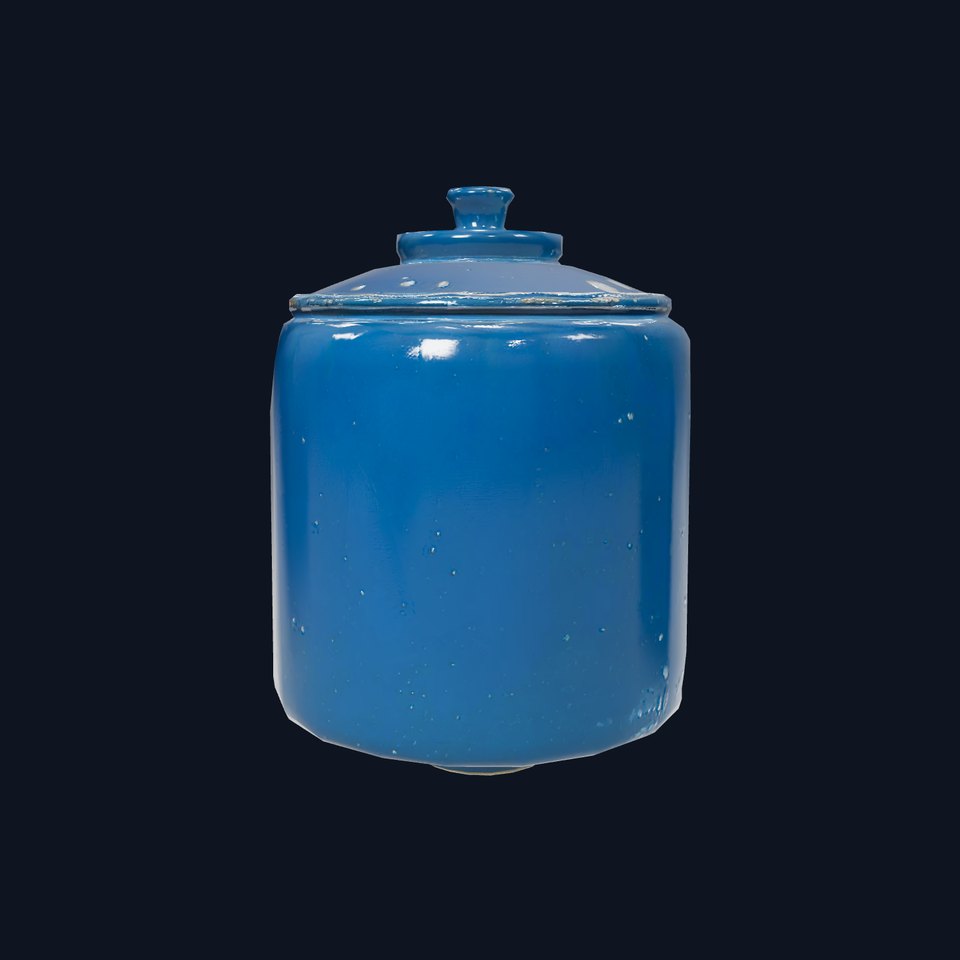 Vintage Blue Jar model pack