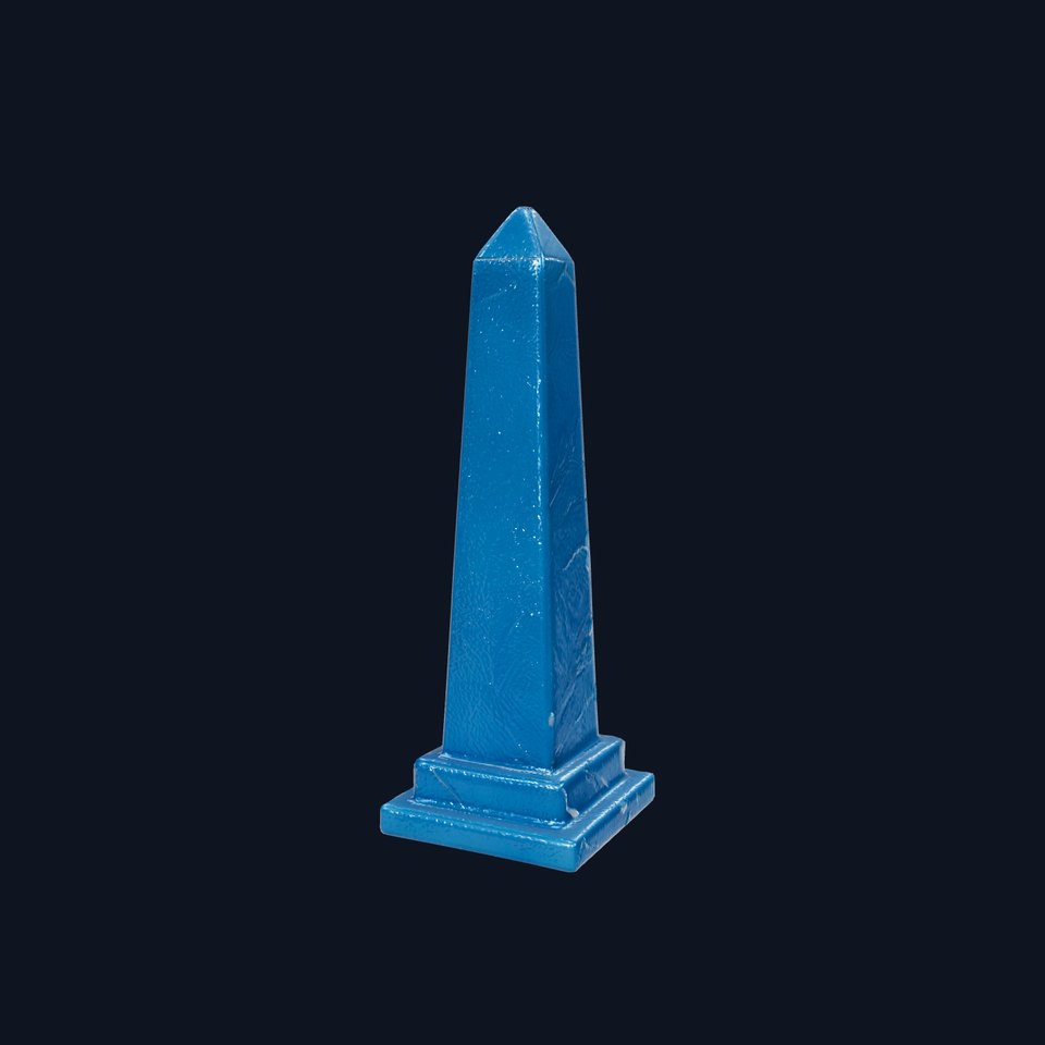 Azure Marble Obelisk model pack