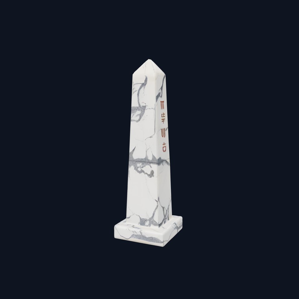 Marble Obelisk model pack