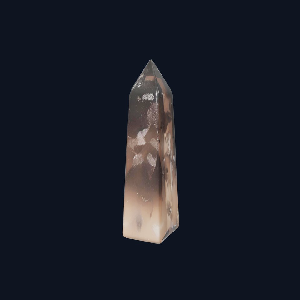Amber Obelisk Crystal model pack
