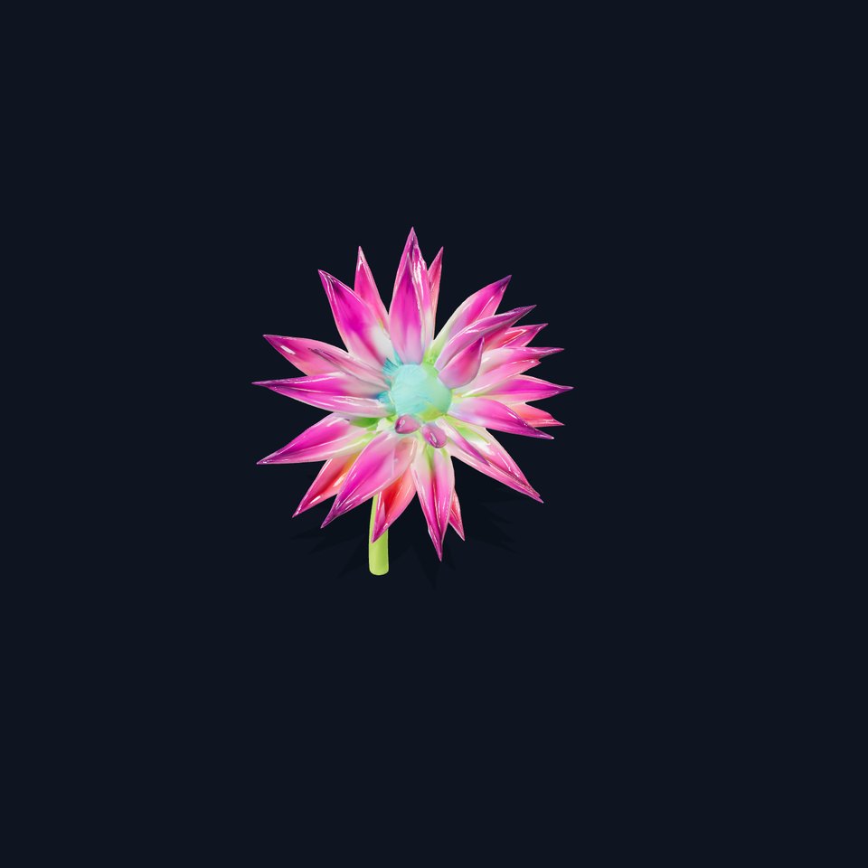 Radiant Bloom Flower model pack