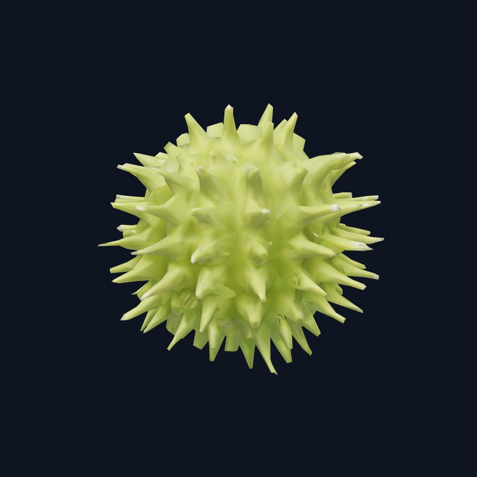 Spiked Sphere Organic model pack