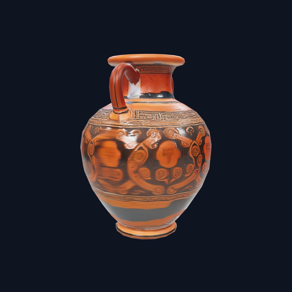 Greek Ceramic Vase model pack