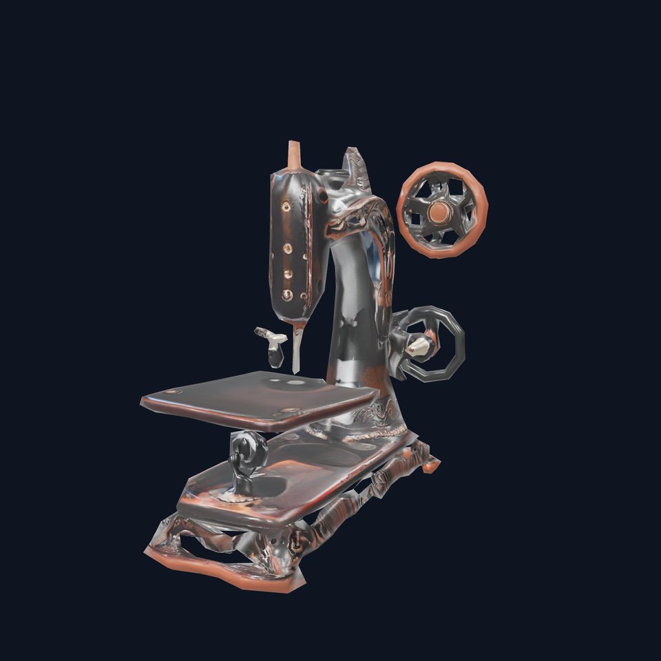 Vintage Sewing Machine model pack