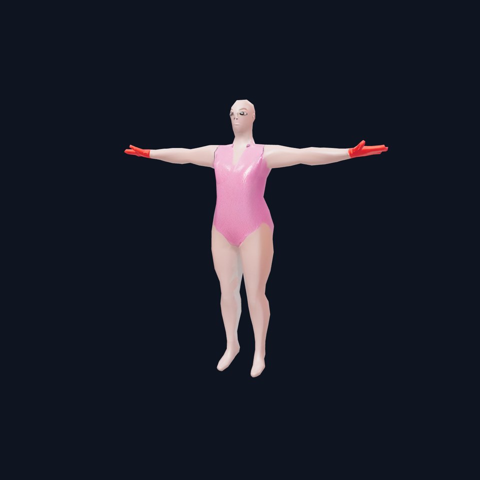 Red Glove Mannequin model pack