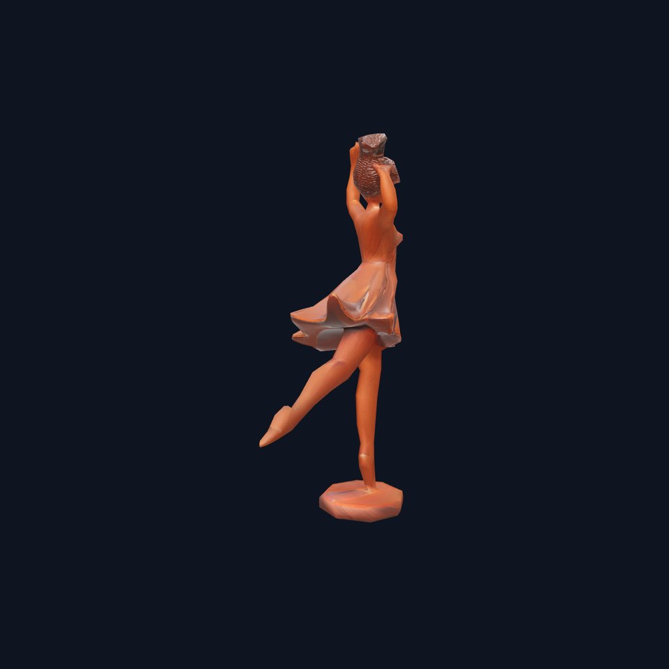 Elegant Dancer Bronze model pack