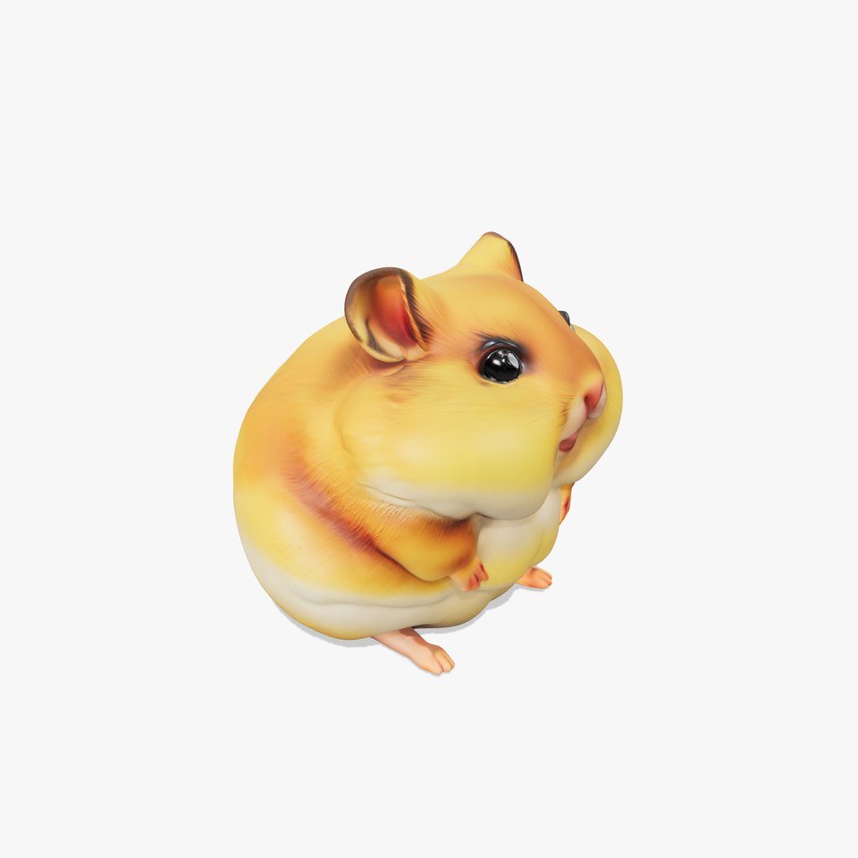 Golden Hamster model pack