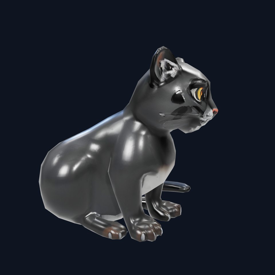 Charming Black Panther model pack