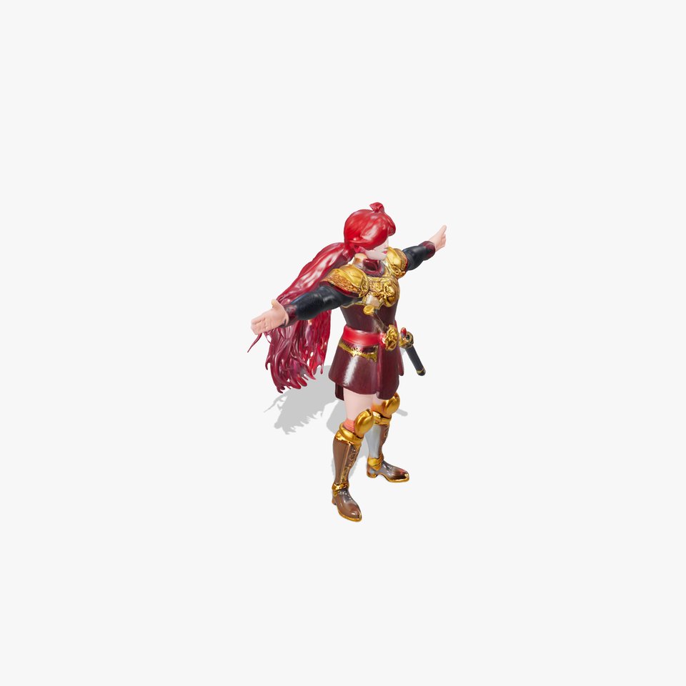 Crimson Knight Armor model pack