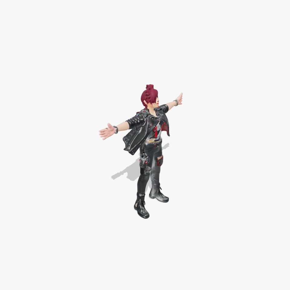 Cyberpunk Streetwear Character model pack