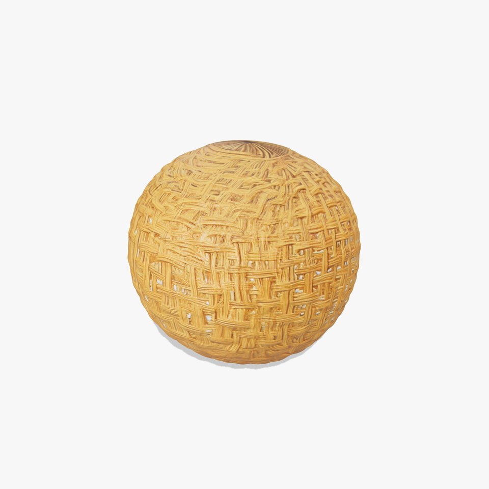 Wicker Rattan Weave Natural