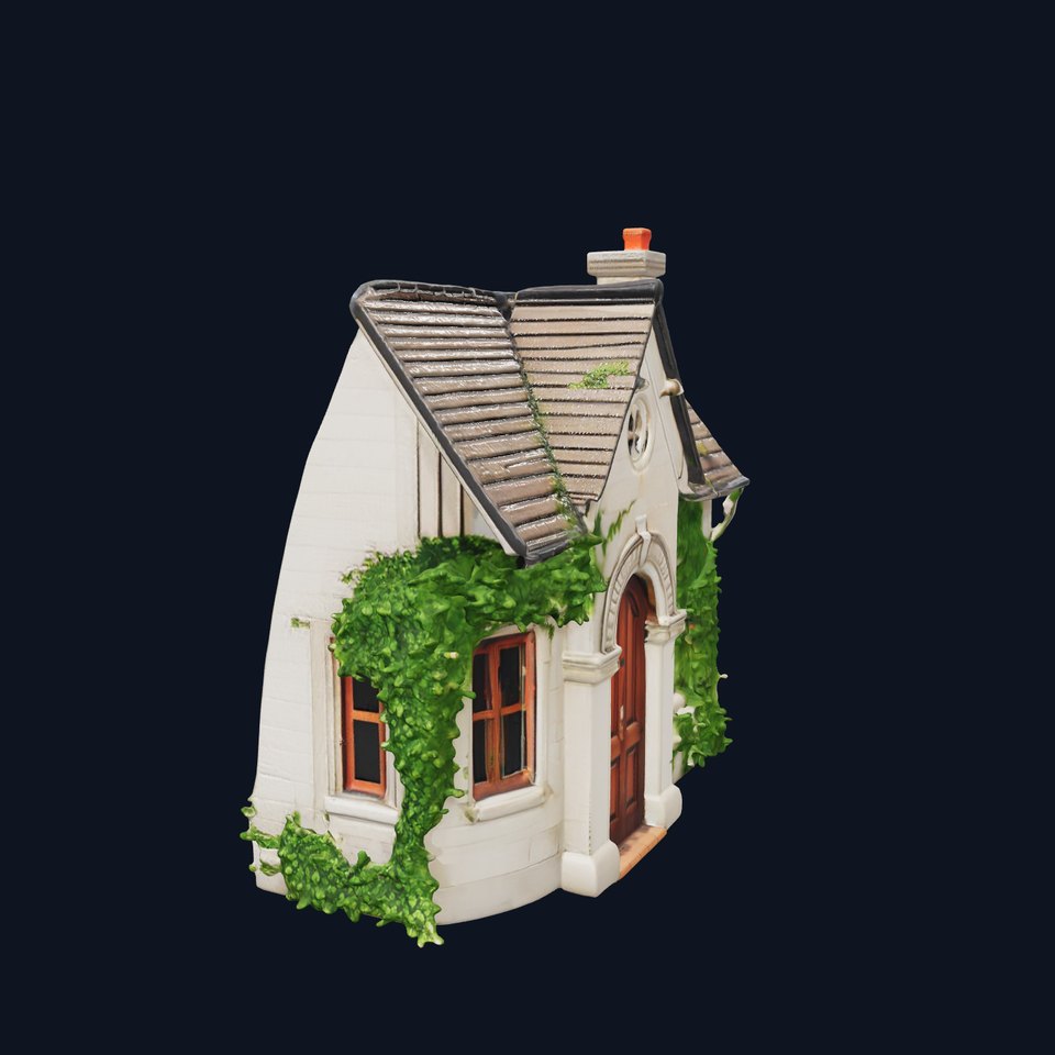 Charming Stone Cottage model pack