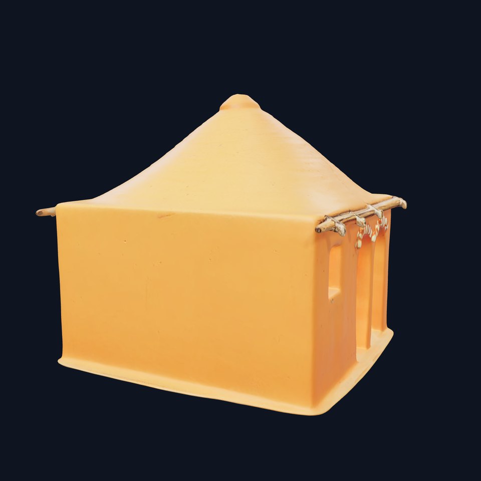 Adobe Hut Housing model pack