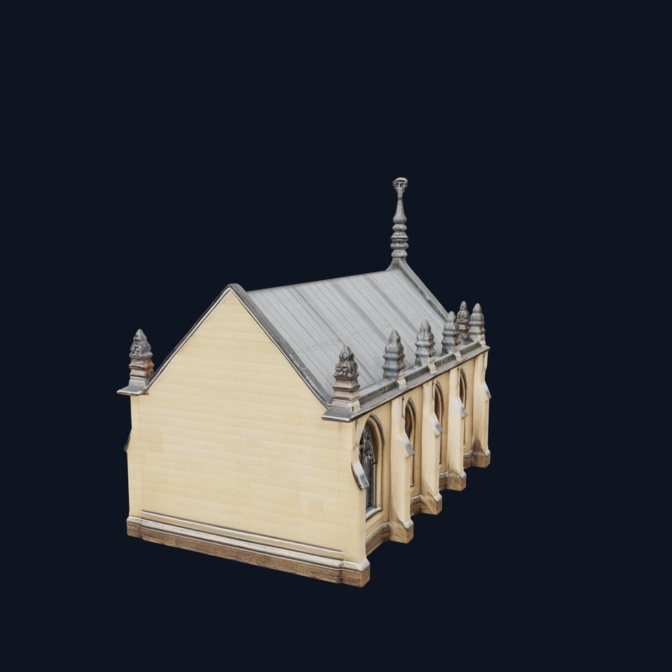 Gothic Chapel Stone model pack