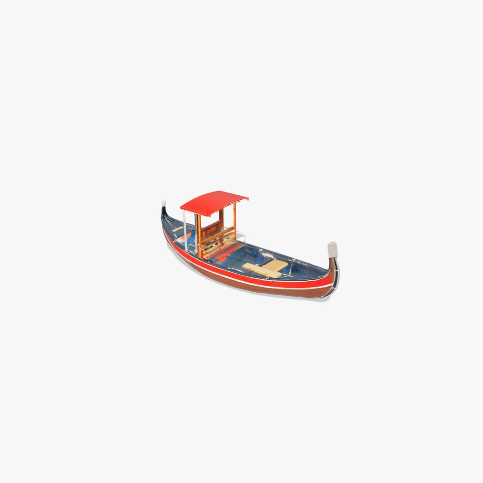 Venetian Gondola model pack