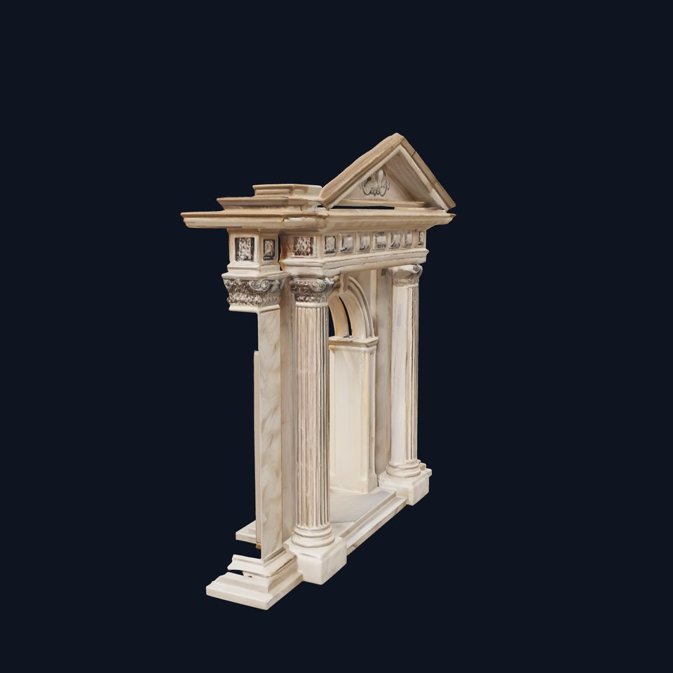Elegant Stone Archway model pack