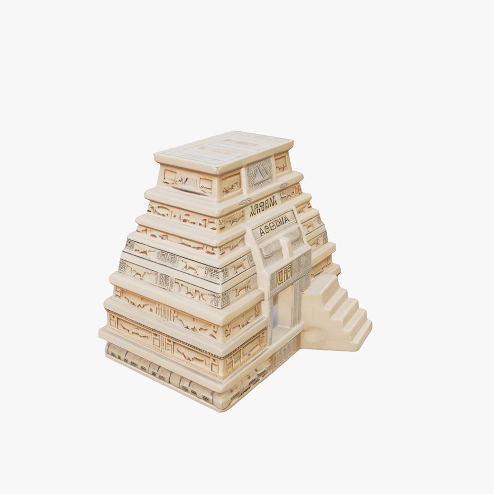 Mayan Pyramid Stone model pack