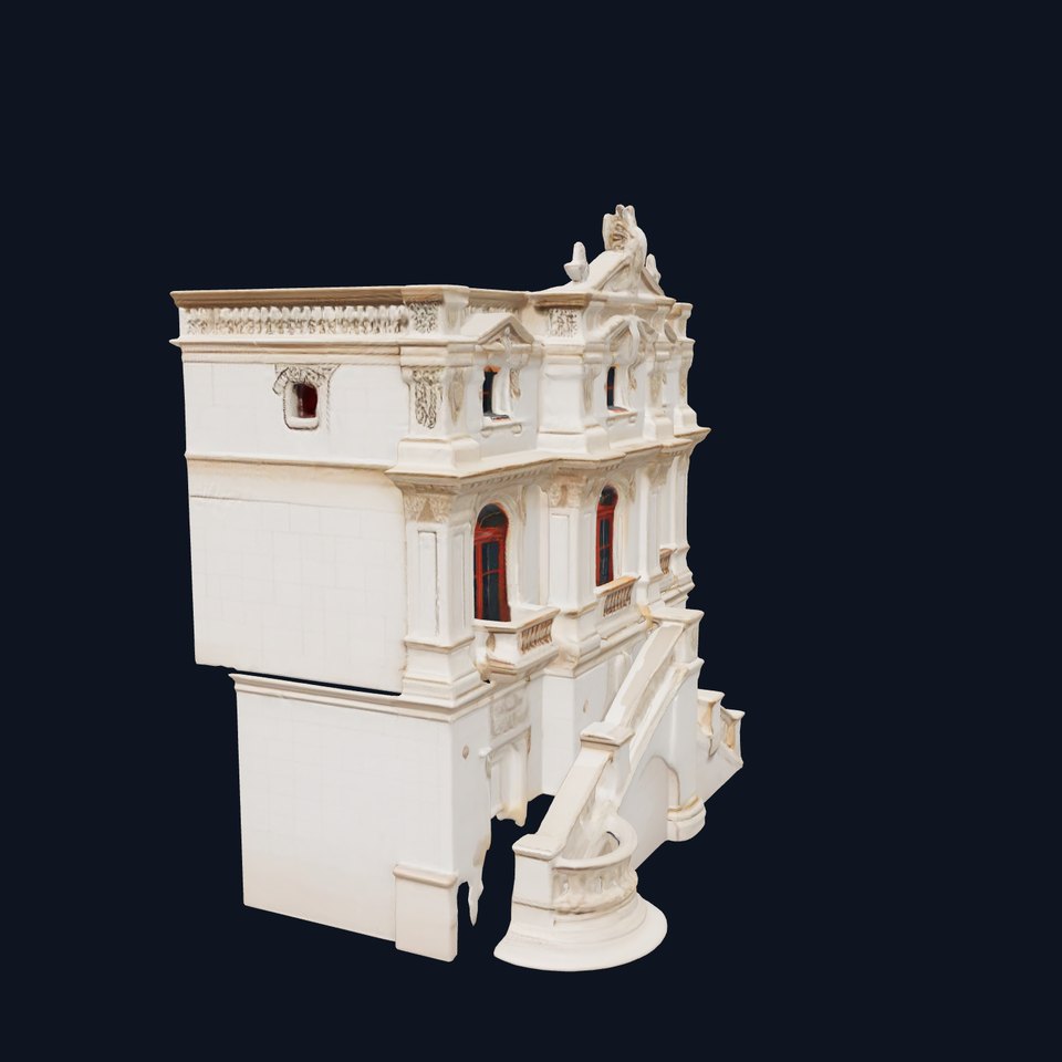 Ornate Baroque Mansion model pack