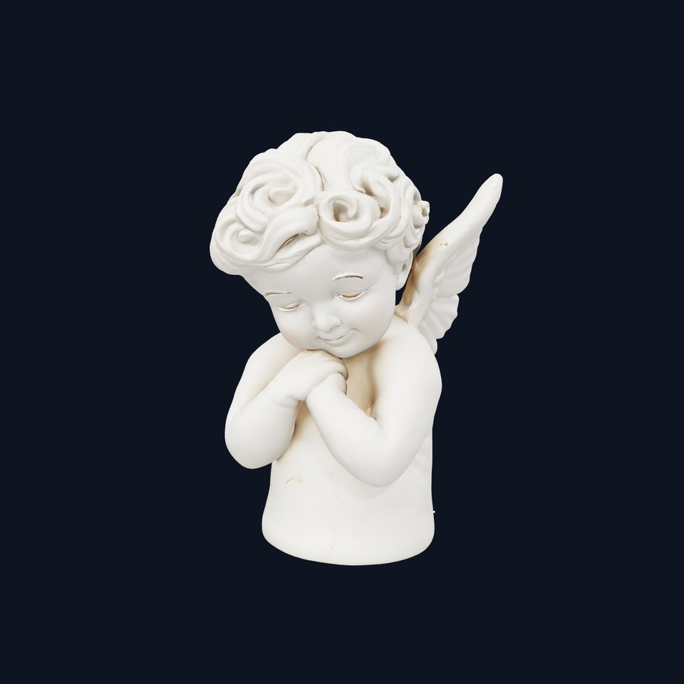 Cherubic Marble Angel model pack