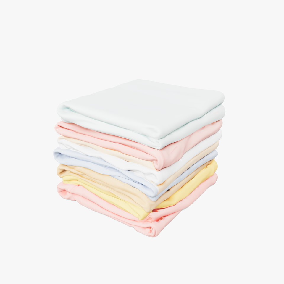 Pastel Fabric Stack model pack