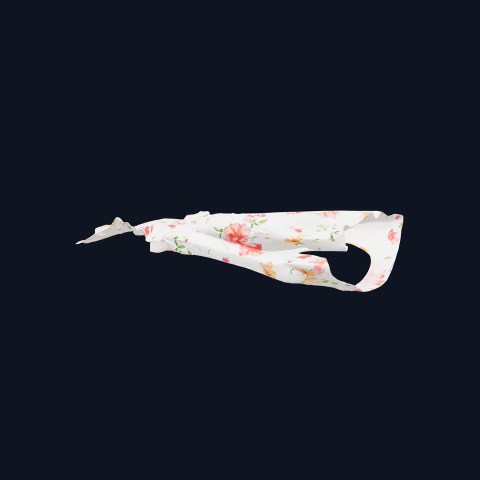 Floral Summer Dress model pack