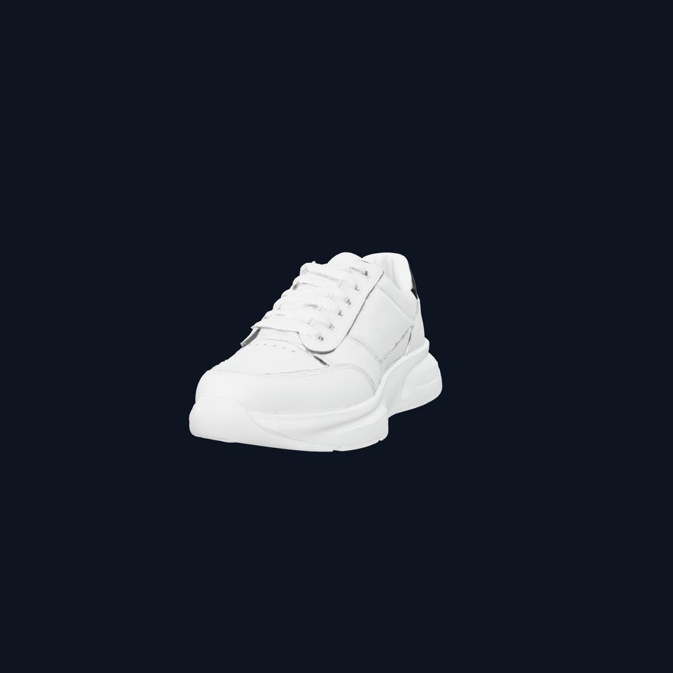 Sleek White Sneaker model pack