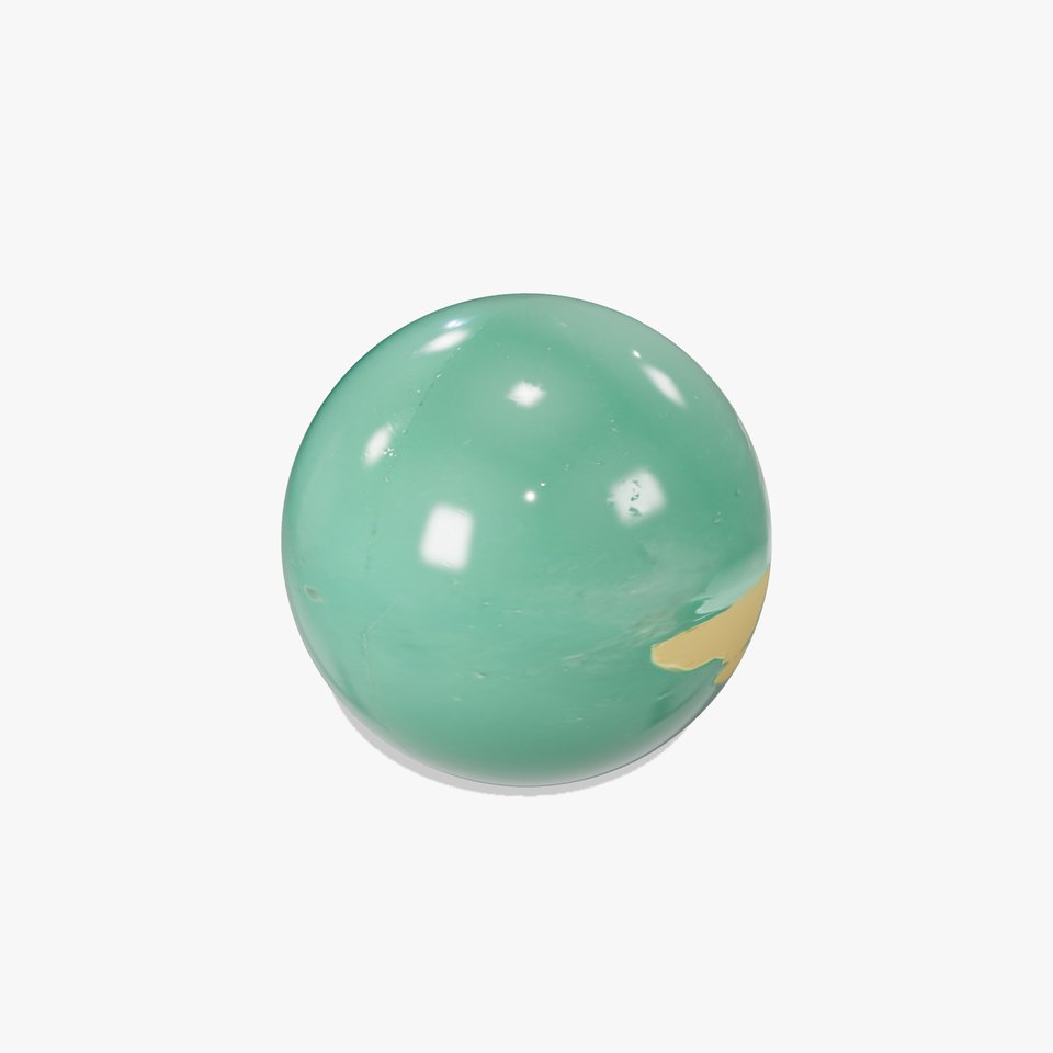 HQ PBR Textures Set Polished Jade Crystal