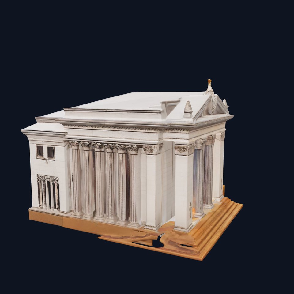 Neoclassical Temple model pack
