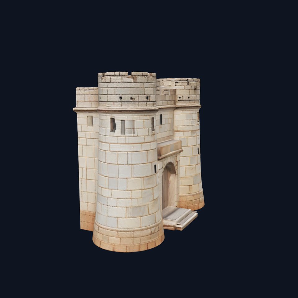 Stone Fortress Tower model pack