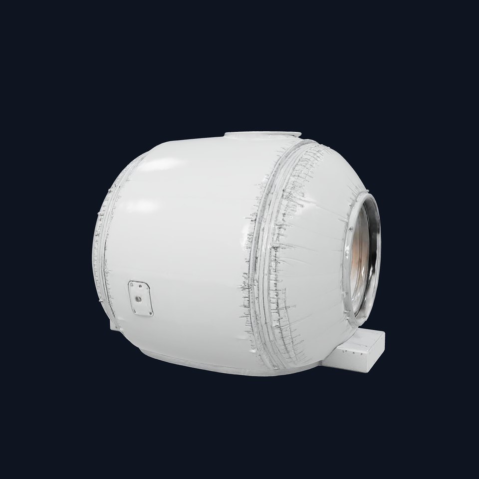 Silver Space Habitat model pack