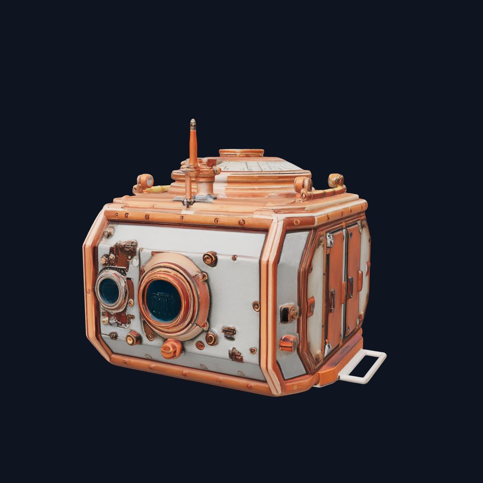 Copper Industrial Chamber model pack