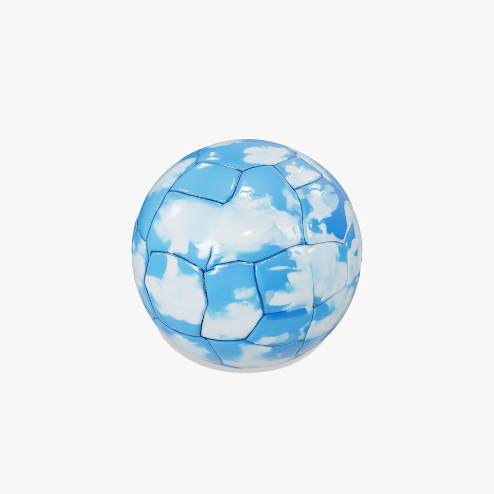 Sky Pattern Soccer Ball model pack