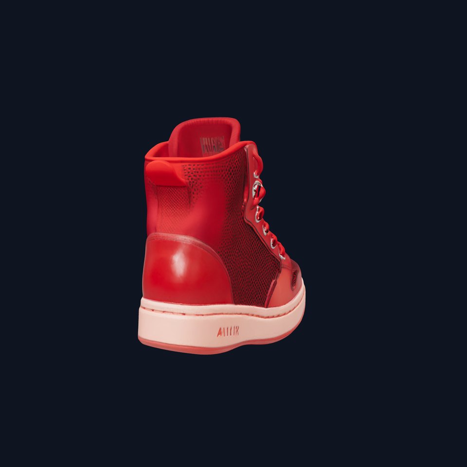 Red Athletic Sneaker model pack