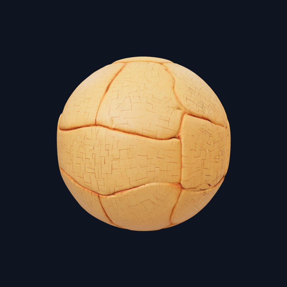 Textured Soccer Ball model pack