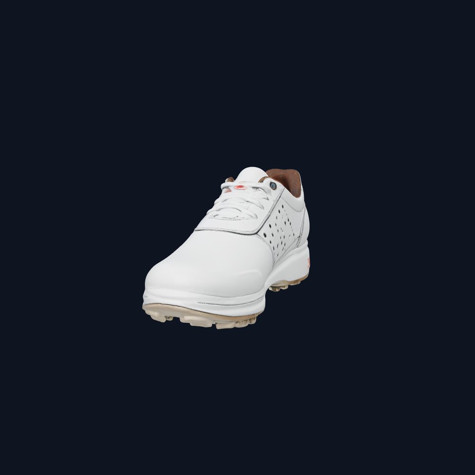 White Golf Shoe model pack