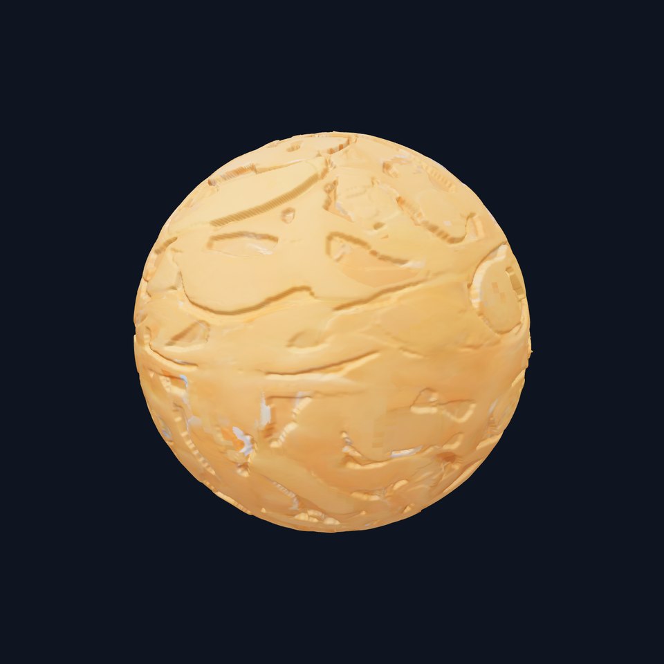 Noodle Spiral Intricate HQ PBR Textures Set